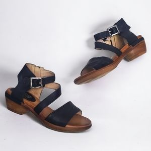 Miz Mooz Coolidge Heeled Leather Sandals Size 39
